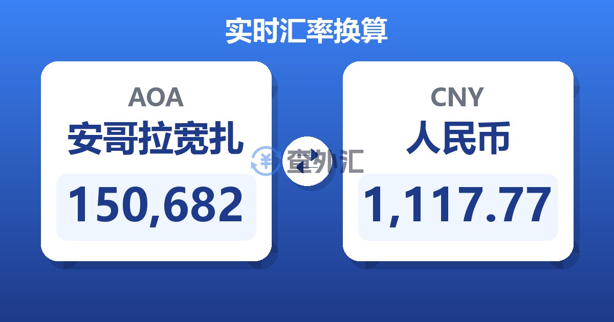 150,682安哥拉宽扎兑人民币