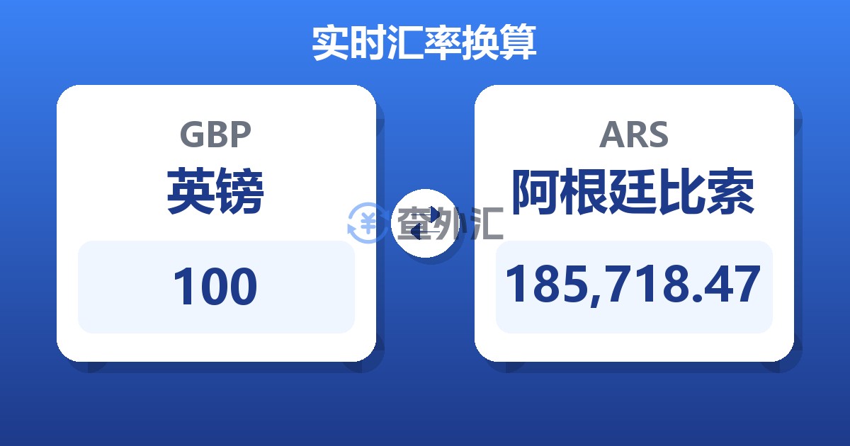 100英镑兑阿根廷比索