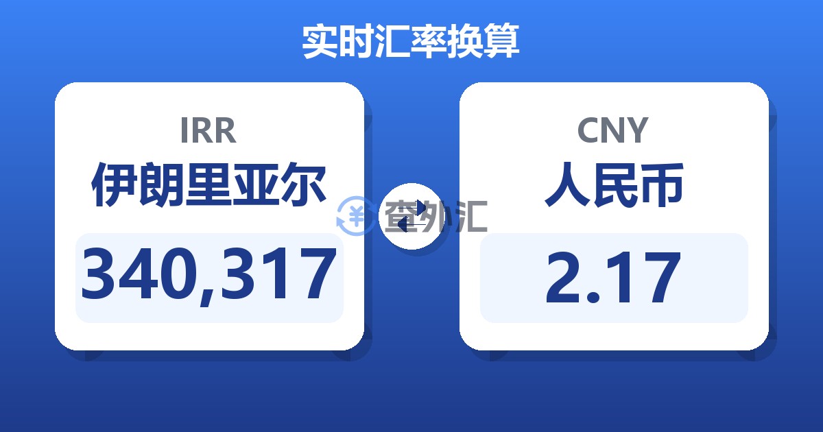 340,317伊朗里亚尔兑人民币