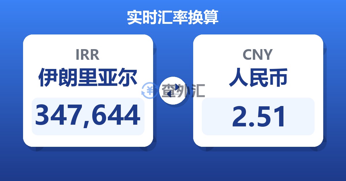 347,644伊朗里亚尔兑人民币