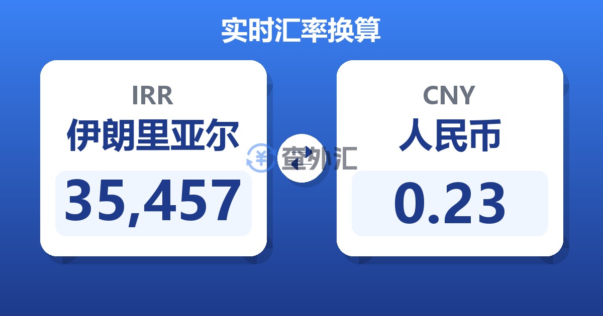 35,457伊朗里亚尔兑人民币