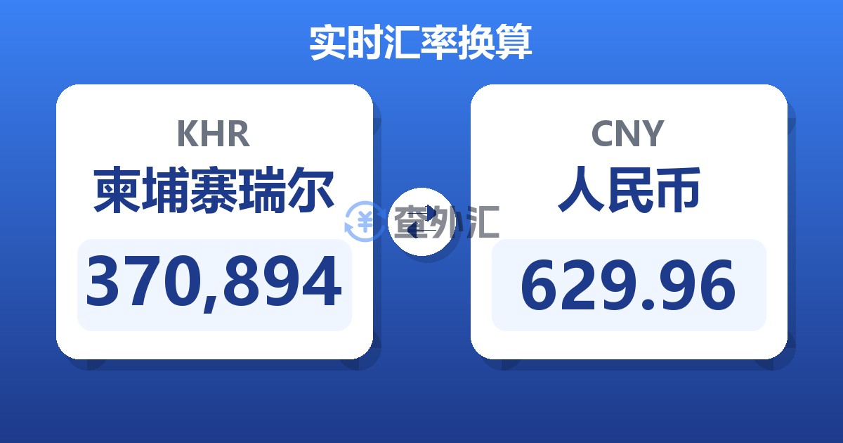 370,894柬埔寨瑞尔兑人民币