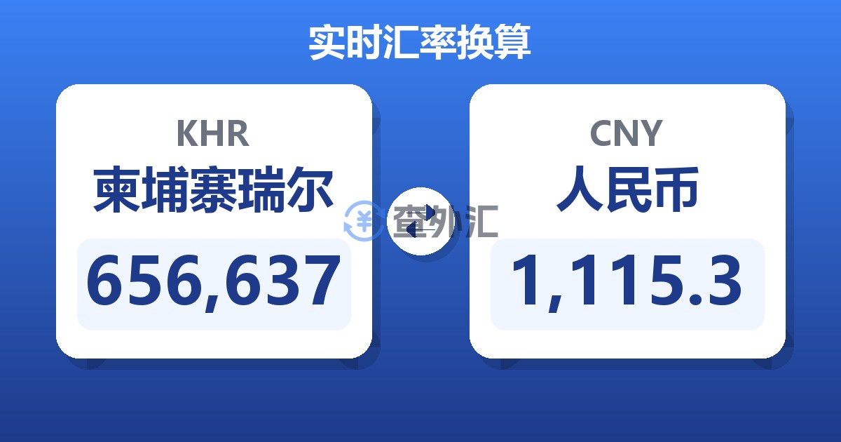 656,637柬埔寨瑞尔兑人民币