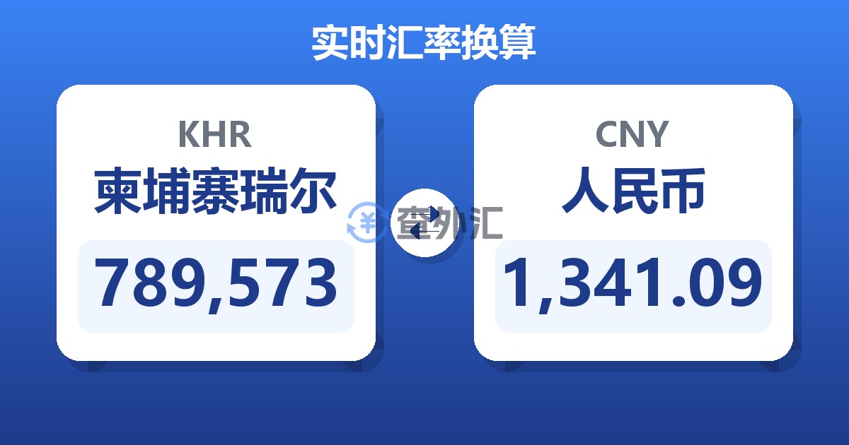 789,573柬埔寨瑞尔兑人民币