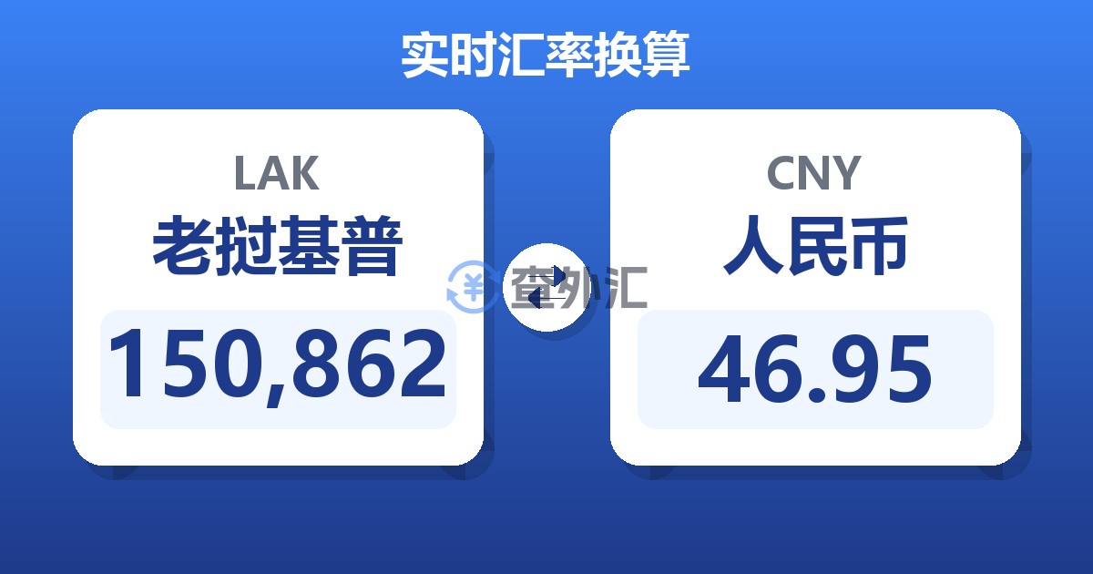 150,862老挝基普兑人民币