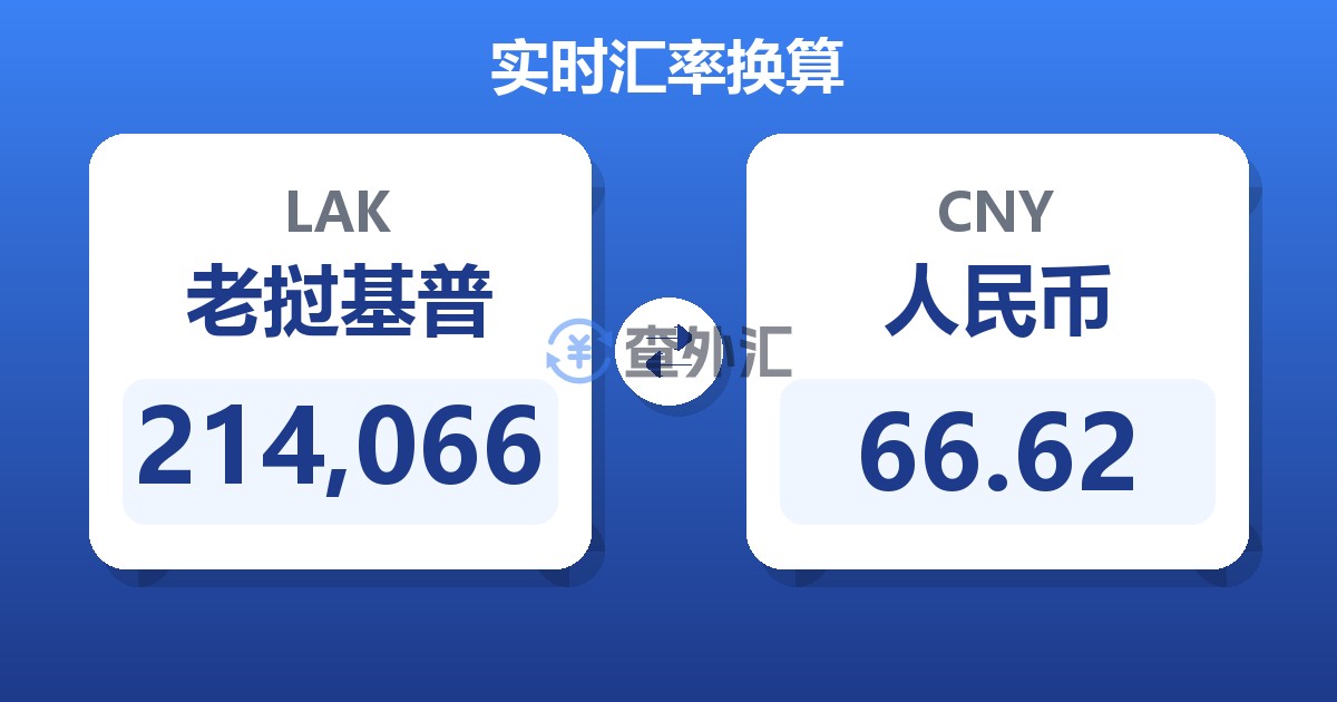 214,066老挝基普兑人民币