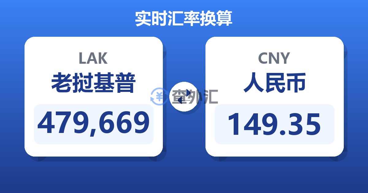 479,669老挝基普兑人民币