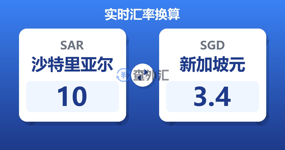 10沙特里亚尔兑新加坡元