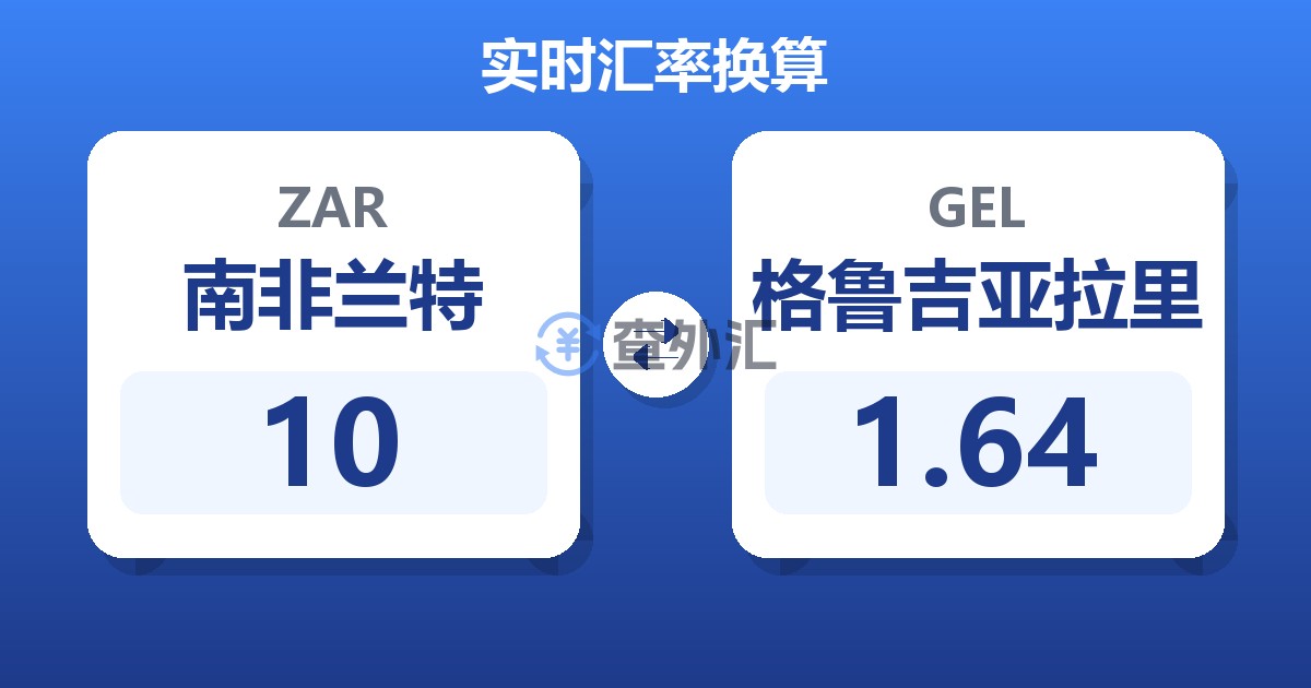 10南非兰特兑格鲁吉亚拉里