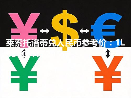 莱索托洛蒂兑人民币参考价：1LSL≈0.417295元 2026年04月17日