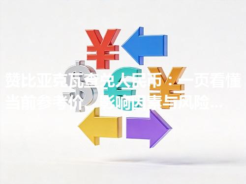 赞比亚克瓦查兑人民币：一页看懂当前参考价、影响因素与风险提示 2026年04月17日