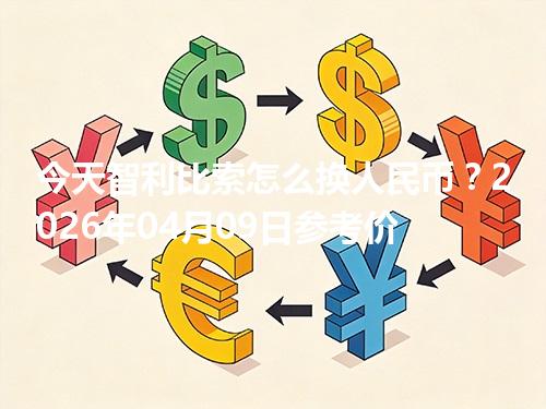 今天智利比索怎么换人民币？2026年04月09日参考价