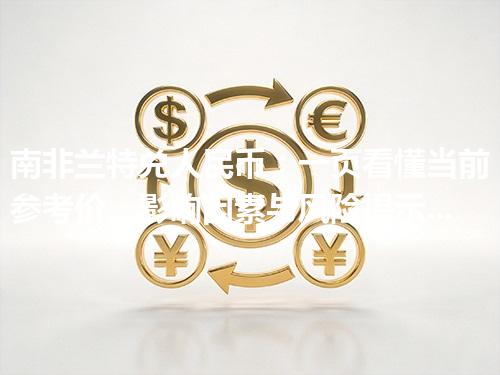 南非兰特兑人民币：一页看懂当前参考价、影响因素与风险提示 2026年04月25日