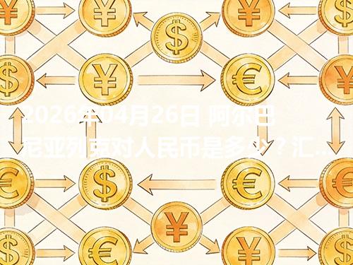2026年04月26日 阿尔巴尼亚列克对人民币是多少？汇率查询与换算公式（ALL）