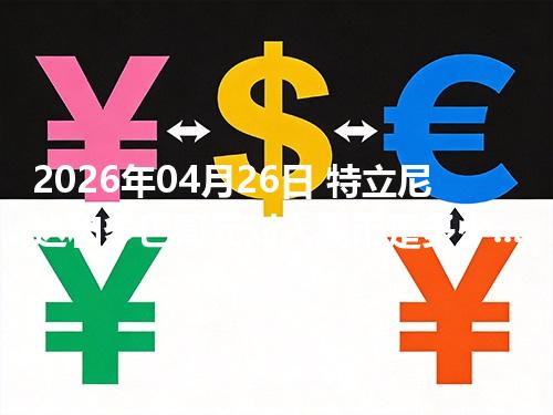 2026年04月26日 特立尼达和多巴哥元对人民币是多少？汇率查询与换算公式（TTD）