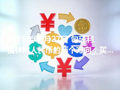 2026年04月27日 匈牙利福林对人民币的两个方向：买外币与换回人民币怎么估算