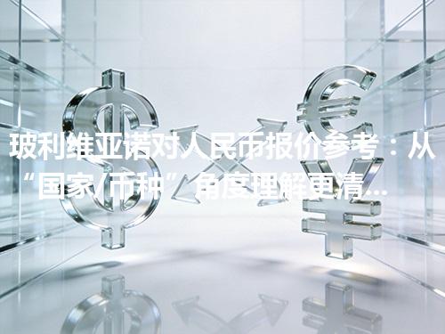 玻利维亚诺对人民币报价参考：从“国家/币种”角度理解更清楚 2026年04月27日