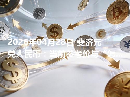 2026年04月28日 斐济元兑人民币：当前参考价与“怎么查更靠谱”的建议
