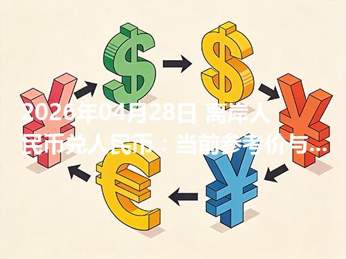 2026年04月28日 离岸人民币兑人民币：当前参考价与“怎么查更靠谱”的建议