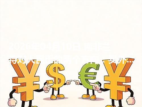 2026年04月10日 南非兰特对人民币的两个方向：买外币与换回人民币怎么估算