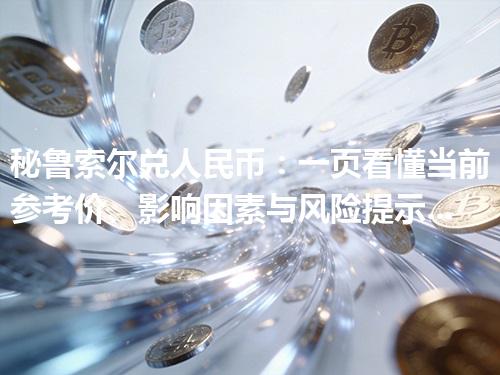 秘鲁索尔兑人民币：一页看懂当前参考价、影响因素与风险提示 2026年04月30日