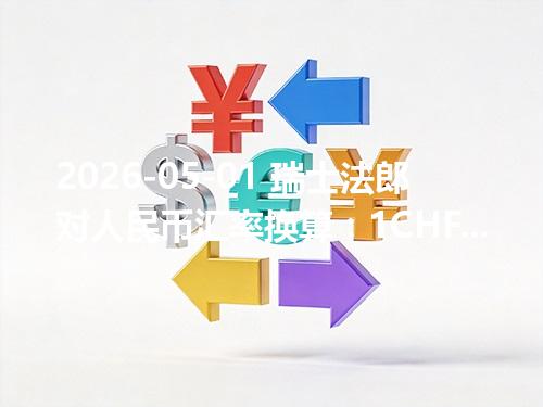 2026-05-01 瑞士法郎对人民币汇率换算：1CHF≈8.733435元（含反向换算）