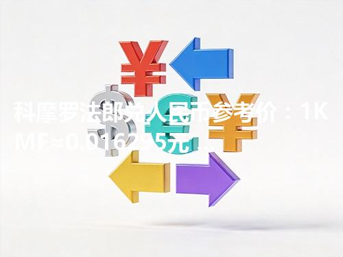 科摩罗法郎兑人民币参考价：1KMF≈0.016295元 2026年05月02日