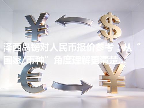 泽西岛镑对人民币报价参考：从“国家/币种”角度理解更清楚 2026年05月02日