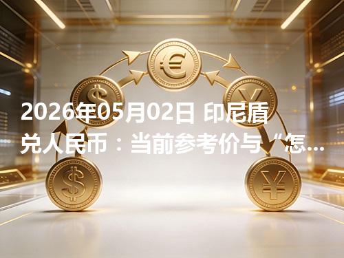 2026年05月02日 印尼盾兑人民币：当前参考价与“怎么查更靠谱”的建议