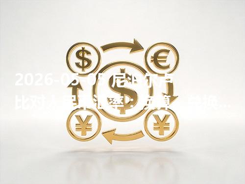 2026-05-05 尼泊尔卢比对人民币汇率：换算、兑换与到账差异说明