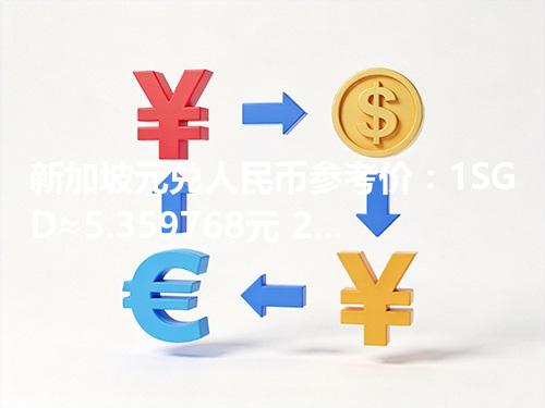 新加坡元兑人民币参考价：1SGD≈5.359768元 2026年05月05日