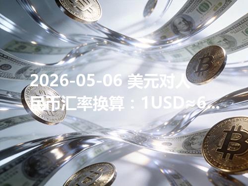 2026-05-06 美元对人民币汇率换算：1USD≈6.8399元（含反向换算）