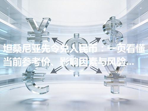 坦桑尼亚先令兑人民币：一页看懂当前参考价、影响因素与风险提示 2026年04月11日