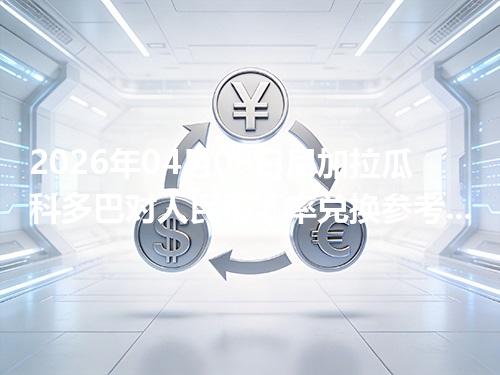 2026年04月09日尼加拉瓜科多巴对人民币汇率兑换参考：兑换前先看这三点