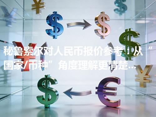秘鲁索尔对人民币报价参考：从“国家/币种”角度理解更清楚 2026年04月11日