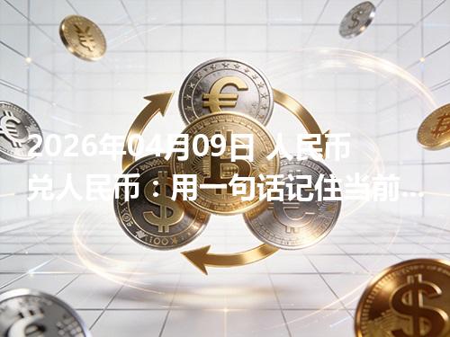2026年04月09日 人民币兑人民币：用一句话记住当前换算（CNY）